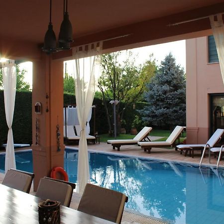 4-Seasons Pool Villa Near Meteora Tríkala Exterior foto