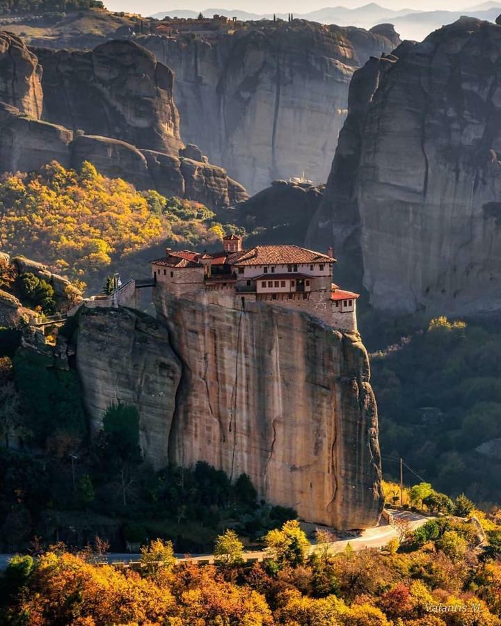 4-Seasons Pool Villa Near Meteora Tríkala Exterior foto